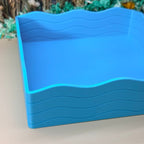 Sand Bath / Dig Box Wave Sand Bath & Dig Box | RoseLark