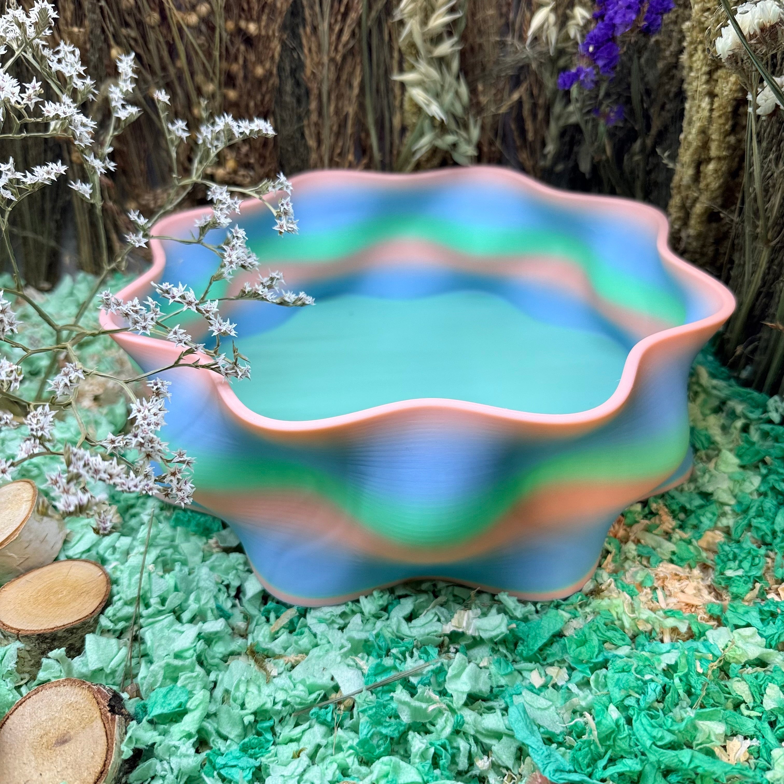 Sand Bath / Dig Box Wavy Sand Bath & Dig Box | RoseLark