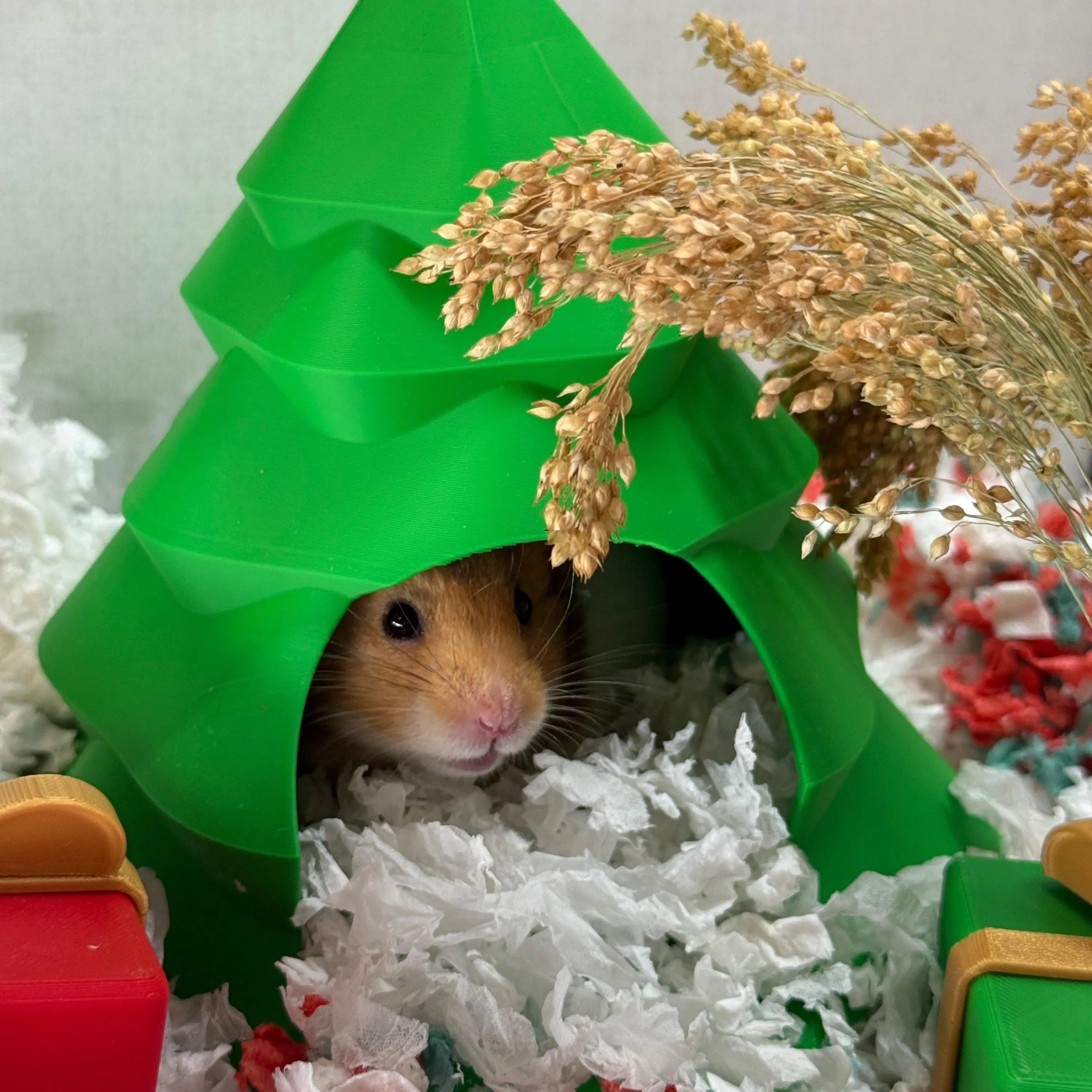 Small Pet Hide Christmas Tree Hide RoseLark Pet Products