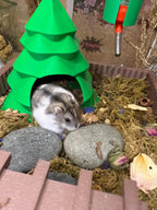 Small Pet Hide Christmas Tree Hide RoseLark Pet Products