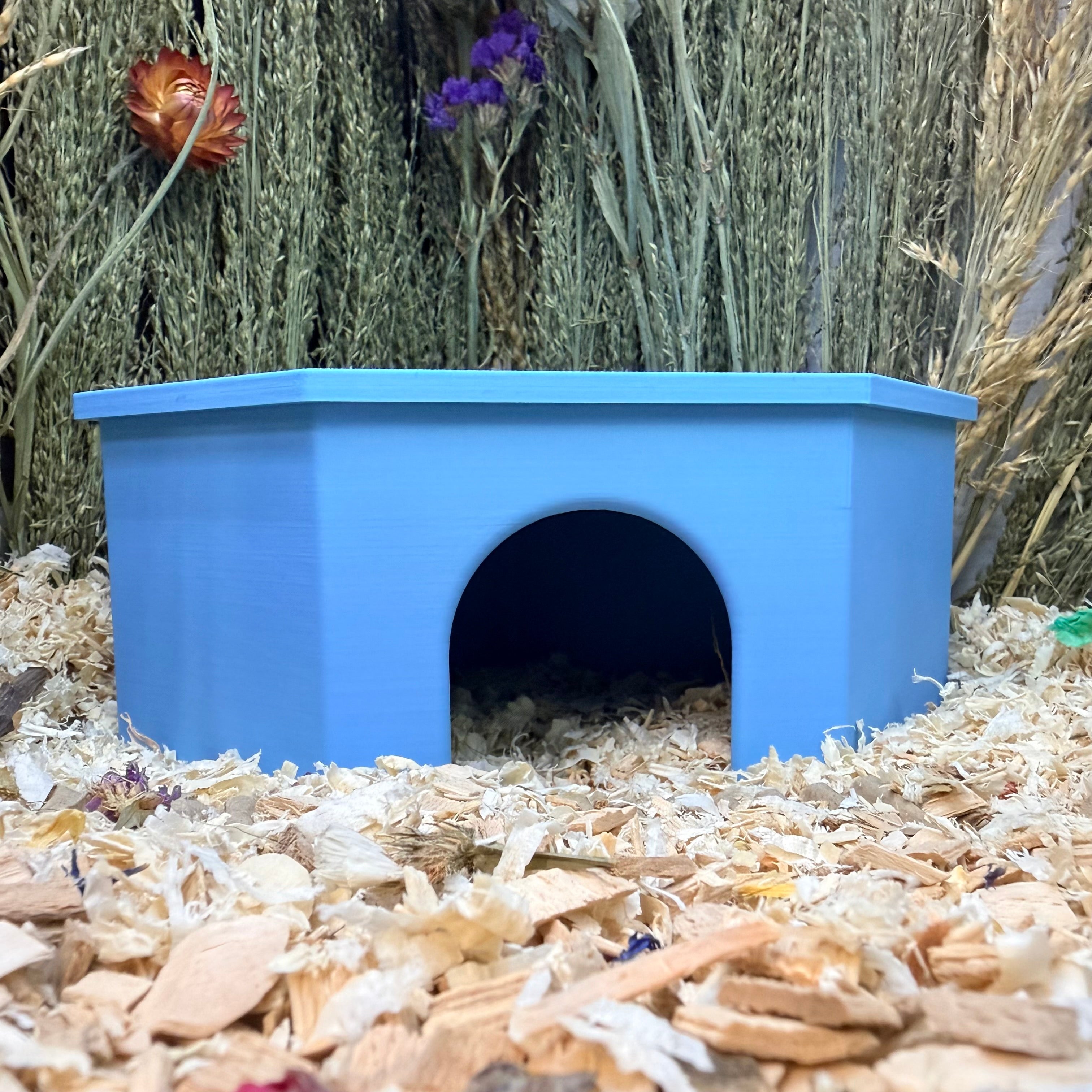 Small Pet Hide Corner Hide with Removable Lid RoseLark Pet Products