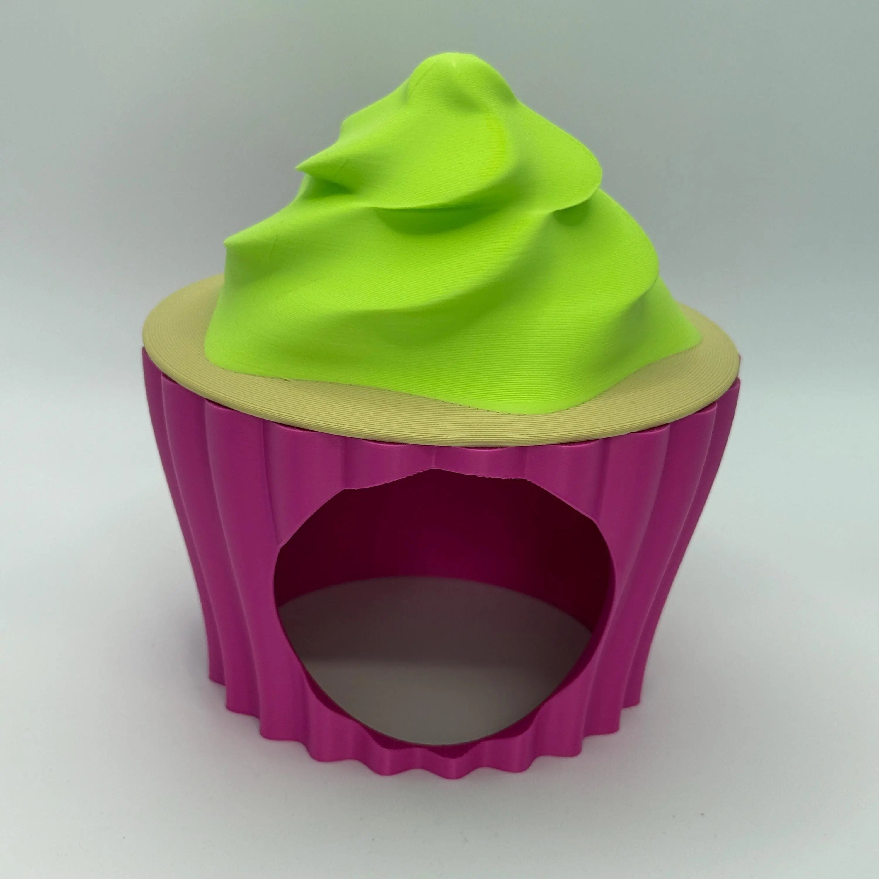 Small Pet Hide Cupcake Hide - Open Base RoseLark Pet Products