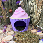 Small Pet Hide Cupcake Hide - Open Base | RoseLark