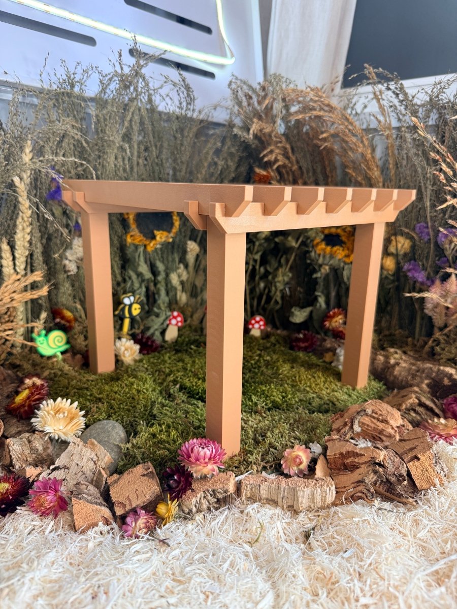 Small Pet Hide Enchanted Garden Hamster Pergola | RoseLark