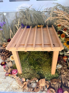 Small Pet Hide Enchanted Garden Hamster Pergola | RoseLark