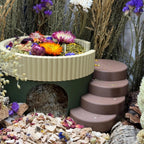 Small Pet Hide Enchanted Garden Hide RoseLark Pet Products