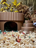 Small Pet Hide Enchanted Garden Hide RoseLark Pet Products