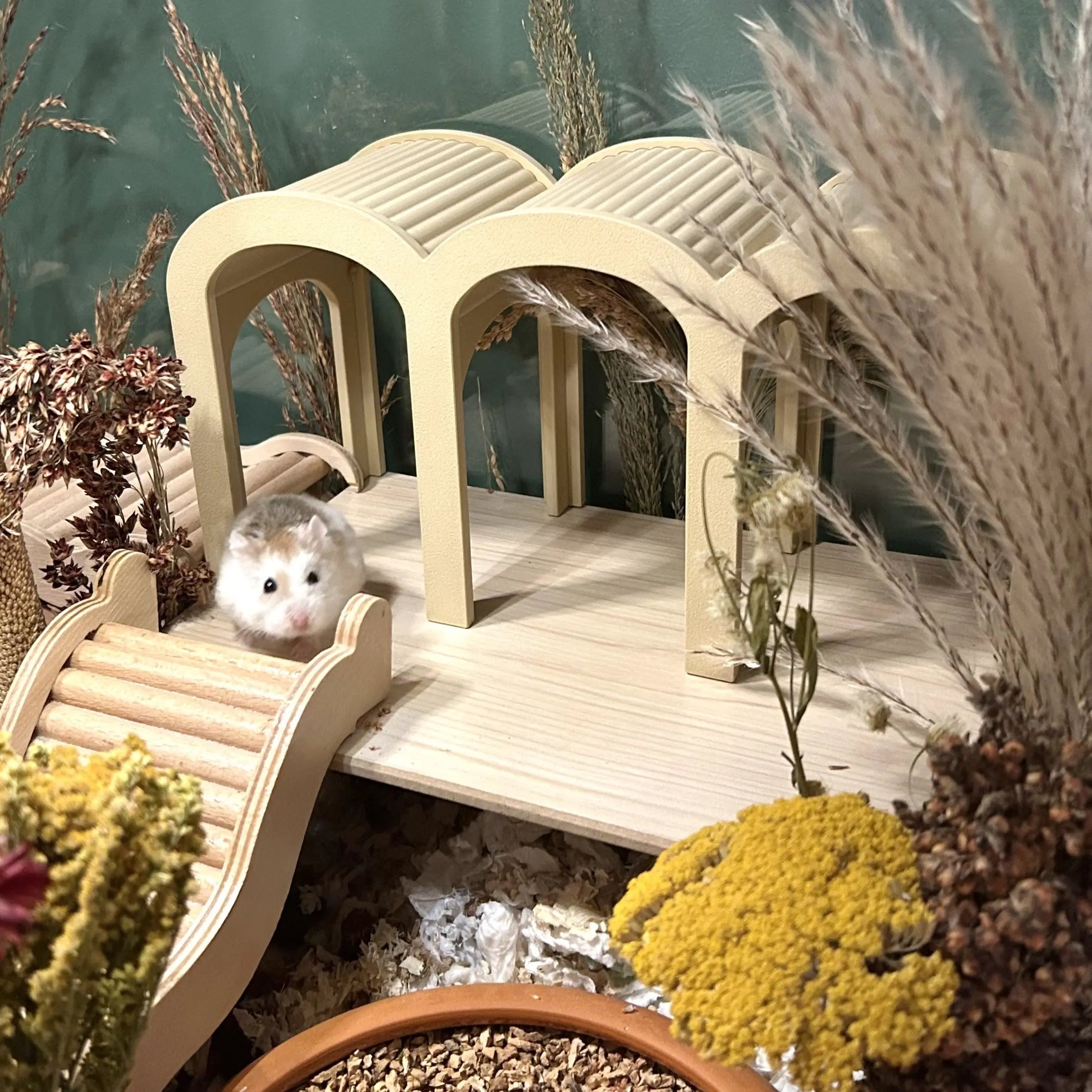 Small Pet Hide Garden Arches Hide RoseLark Pet Products