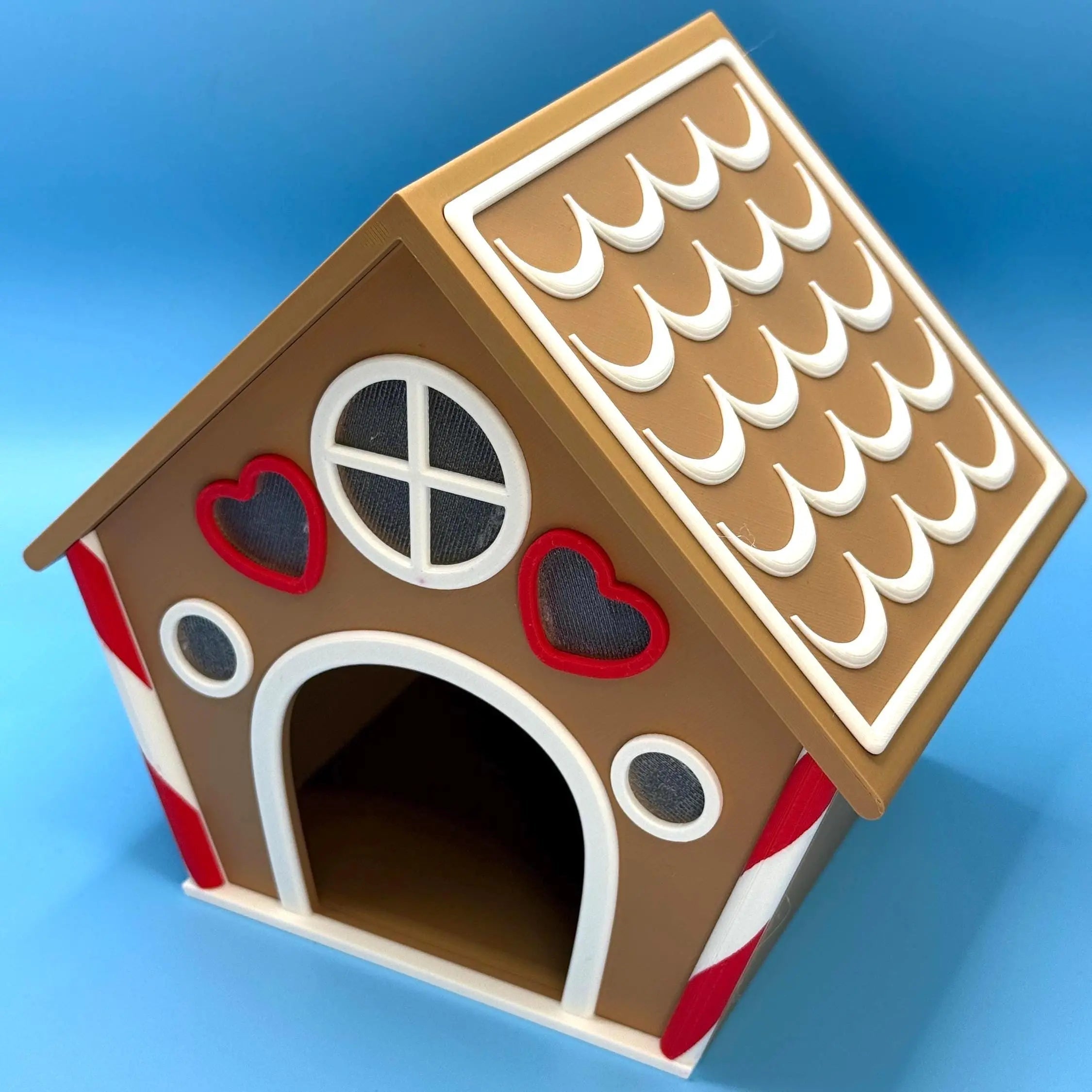 Small Pet Hide Gingerbread House Hide RoseLark Pet Products