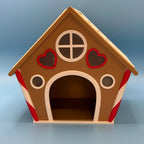 Small Pet Hide Gingerbread House Hide RoseLark Pet Products