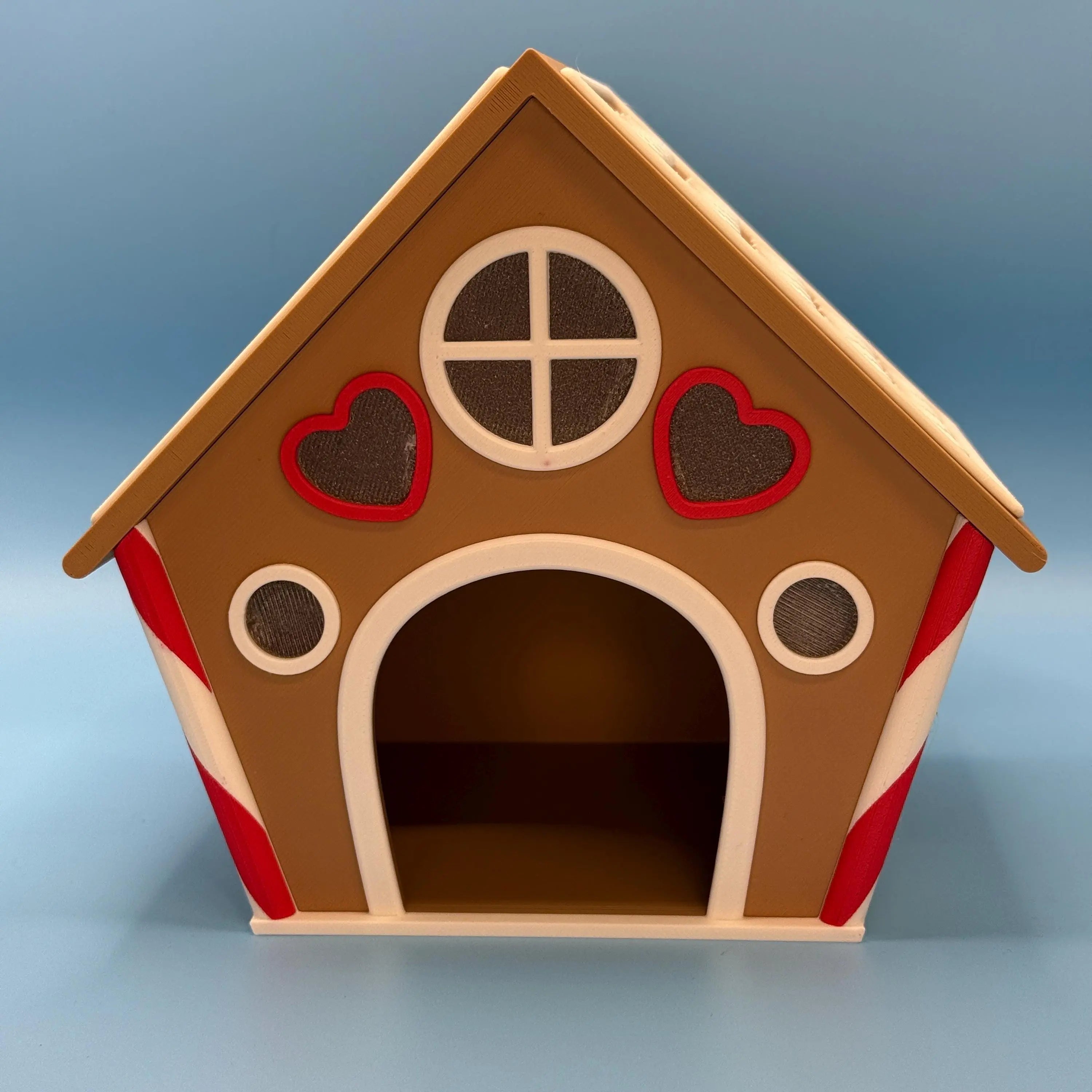 Small Pet Hide Gingerbread House Hide RoseLark Pet Products