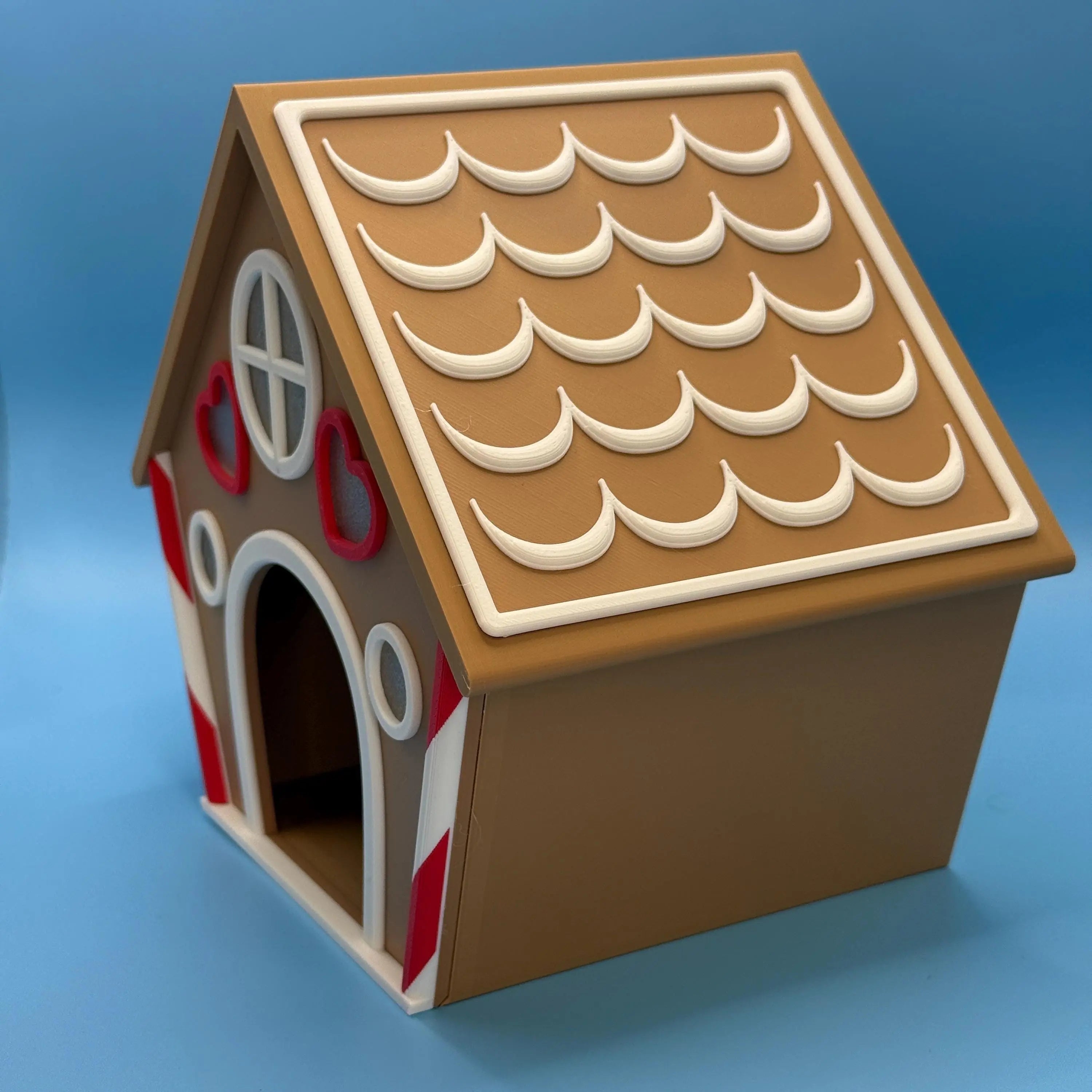 Small Pet Hide Gingerbread House Hide RoseLark Pet Products