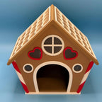 Small Pet Hide Gingerbread House Hide RoseLark Pet Products