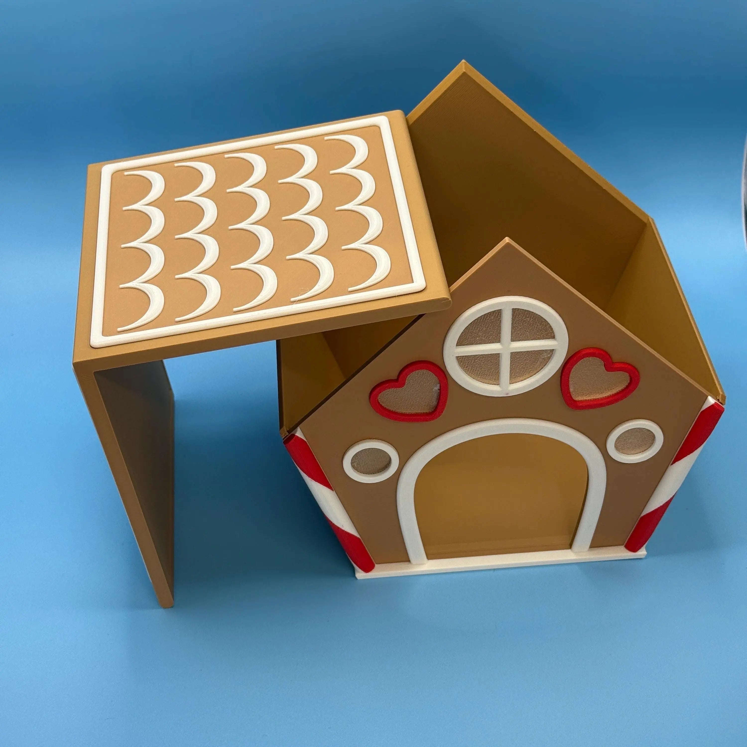 Small Pet Hide Gingerbread House Hide RoseLark Pet Products