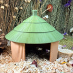 grass hut hamster hide