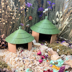 Small Pet Hide Grass Hut Hamster Hide | RoseLark