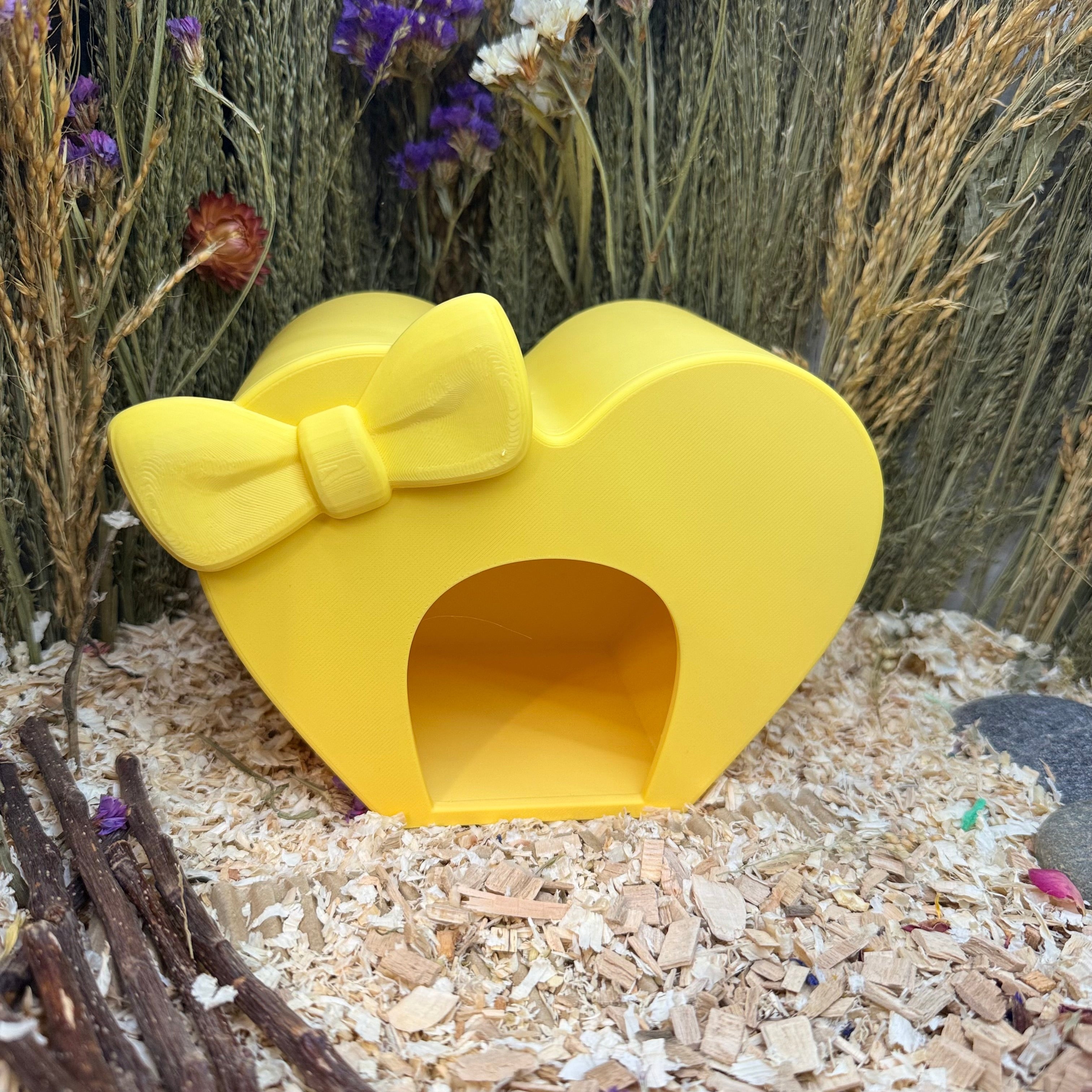 Small Pet Hide Heart Hide RoseLark Pet Products