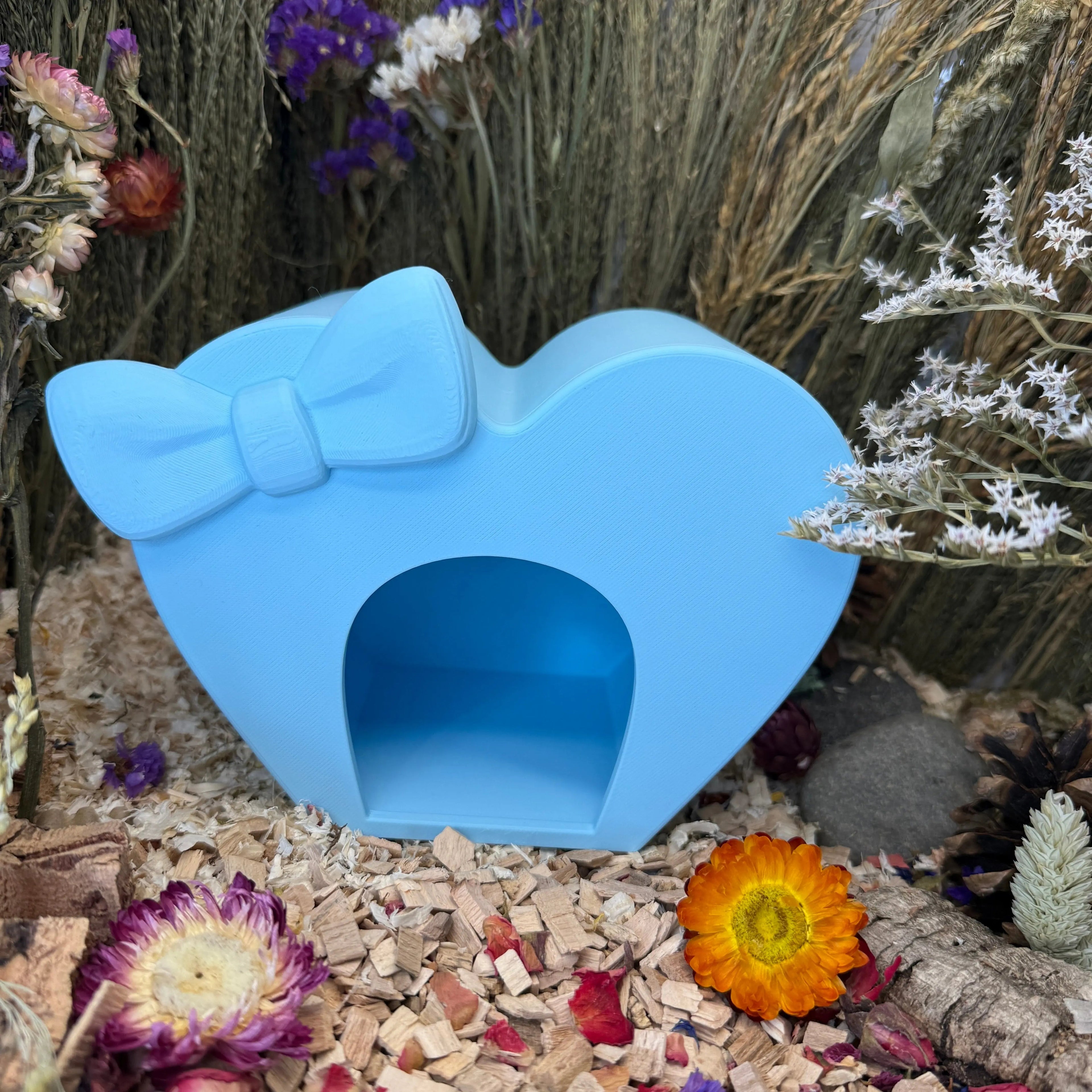 Small Pet Hide Heart Hide RoseLark Pet Products