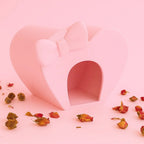 Small Pet Hide Heart Hide RoseLark Pet Products
