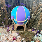 Custom colour hot air balloon hamster house