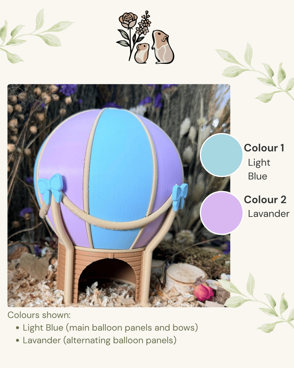 Small Pet Hide Hot Air Balloon Hamster Hide | RoseLark