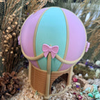 Open-base hot air balloon hide for hamsters
