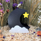 Small Pet Hide Moon Hide & Substrate Container RoseLark Pet Products