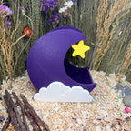 Small Pet Hide Moon Hide & Substrate Container RoseLark Pet Products