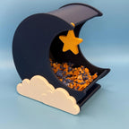 Small Pet Hide Moon Hide & Substrate Container RoseLark Pet Products