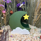 Small Pet Hide Moon Hide & Substrate Container RoseLark Pet Products