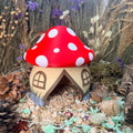Small Pet Hide Mushroom House Hide with Removable Lid | RoseLark