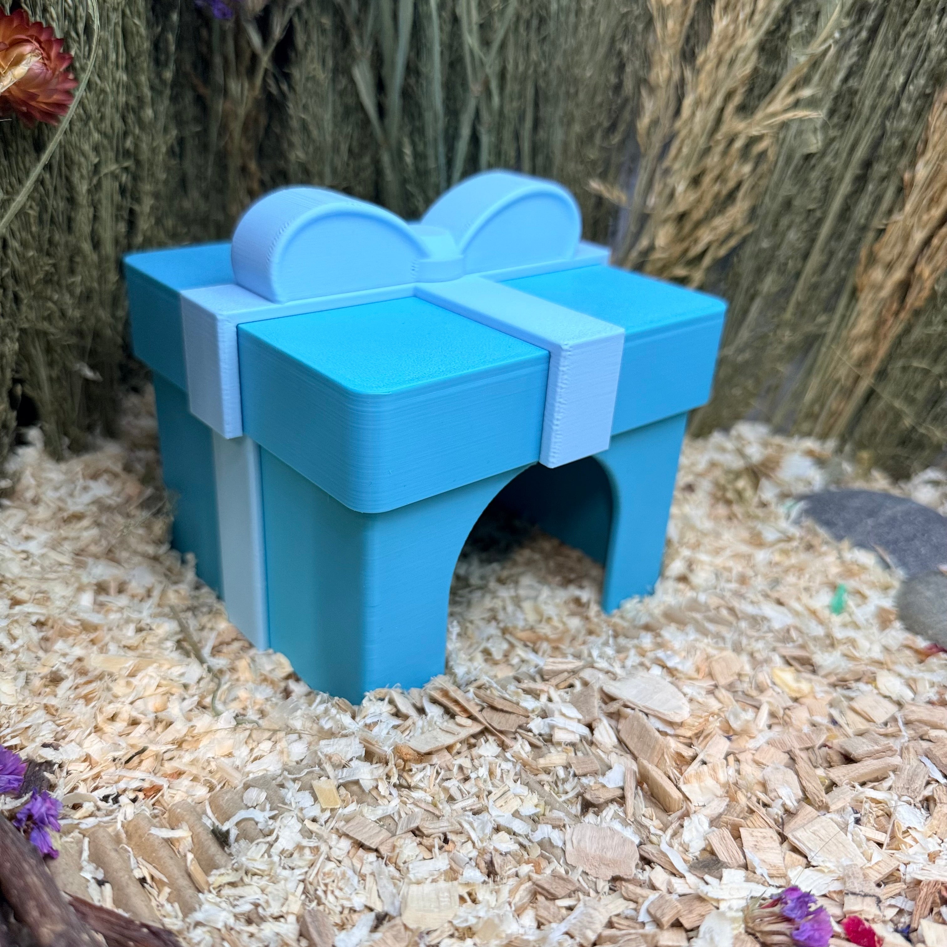 Small Pet Hide Present Hamster Hide – Open Base Small Pet Hideout RoseLark Pet Products