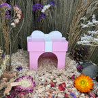 Small Pet Hide Present Hamster Hide – Open Base Small Pet Hideout RoseLark Pet Products