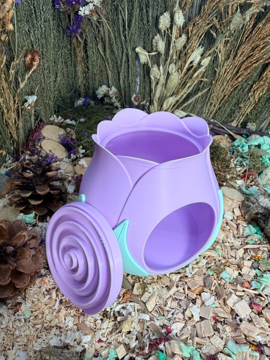 Small Pet Hide Rose Bud Hideout | RoseLark