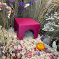 Small Pet Hide Square Hide – Dual Opening RoseLark Pet Products