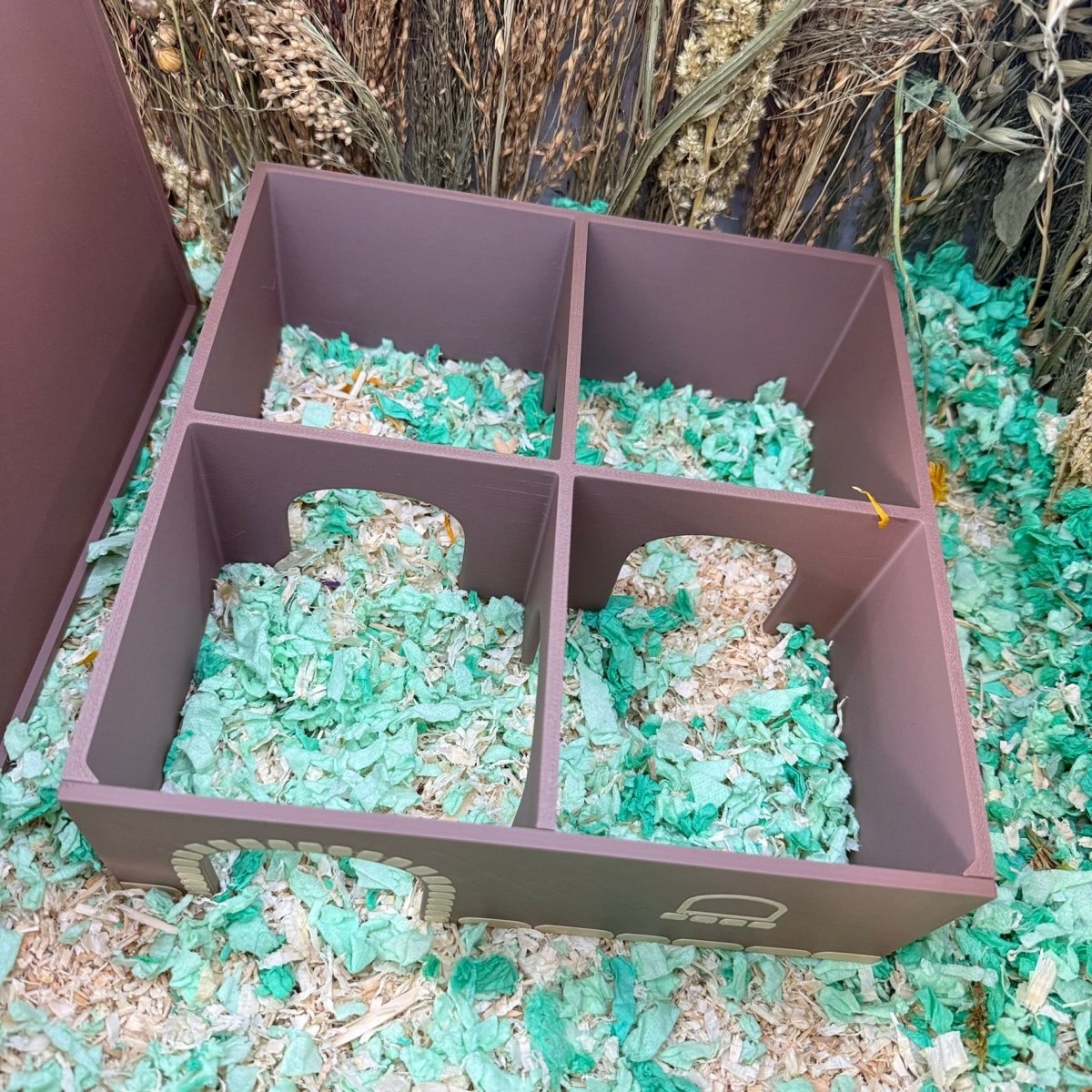 Small Pet Hide Storybook Cottage 4 Chamber Hamster Hide | RoseLark