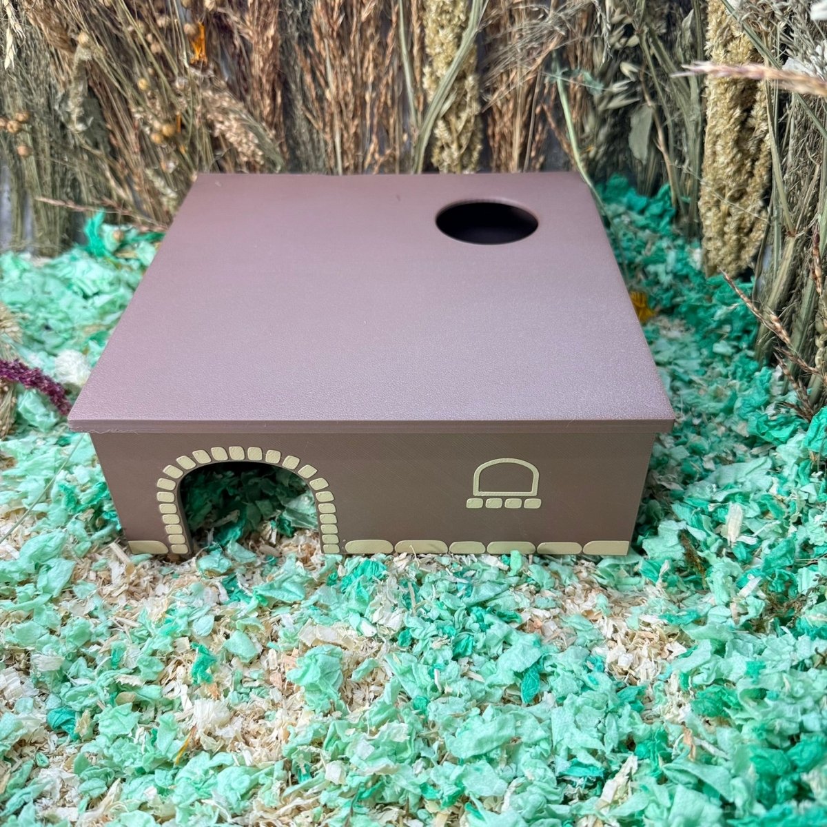 Small Pet Hide Storybook Cottage 4 Chamber Hamster Hide | RoseLark