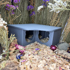 Small Pet Hide Three Chamber Hide with Removable Lid RoseLark Pet Products