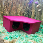 Small Pet Hide Three Chamber Hide with Removable Lid | RoseLark