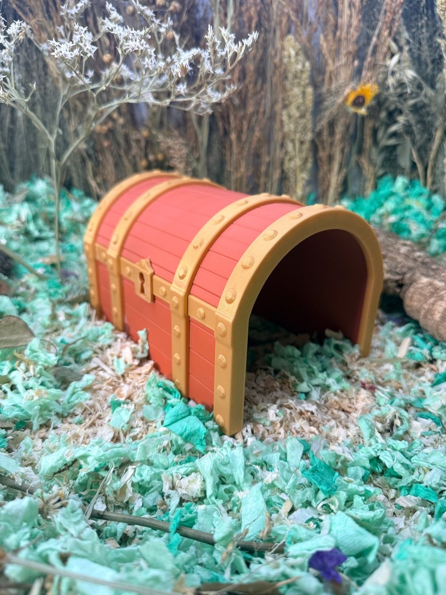 Small Pet Hide Treasure Chest Tunnel | RoseLark