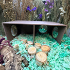 Small Pet Hide Two Chamber Peep Hide RoseLark Pet Products