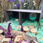 Small Pet Hide Two Chamber Peep Hide RoseLark Pet Products