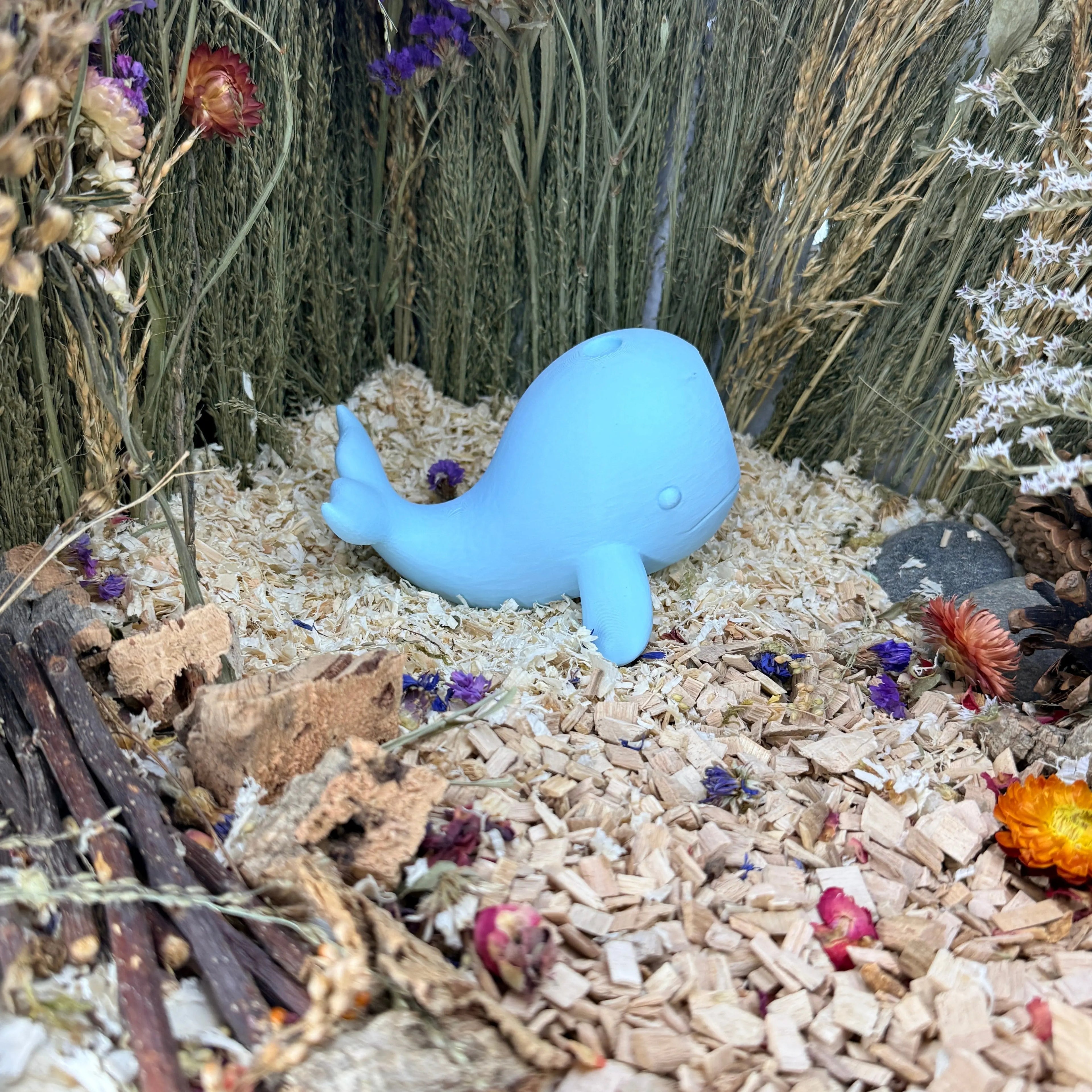 Small Pet Hide Whale Hide RoseLark Pet Products