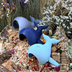 Small Pet Hide Whale Hide RoseLark Pet Products