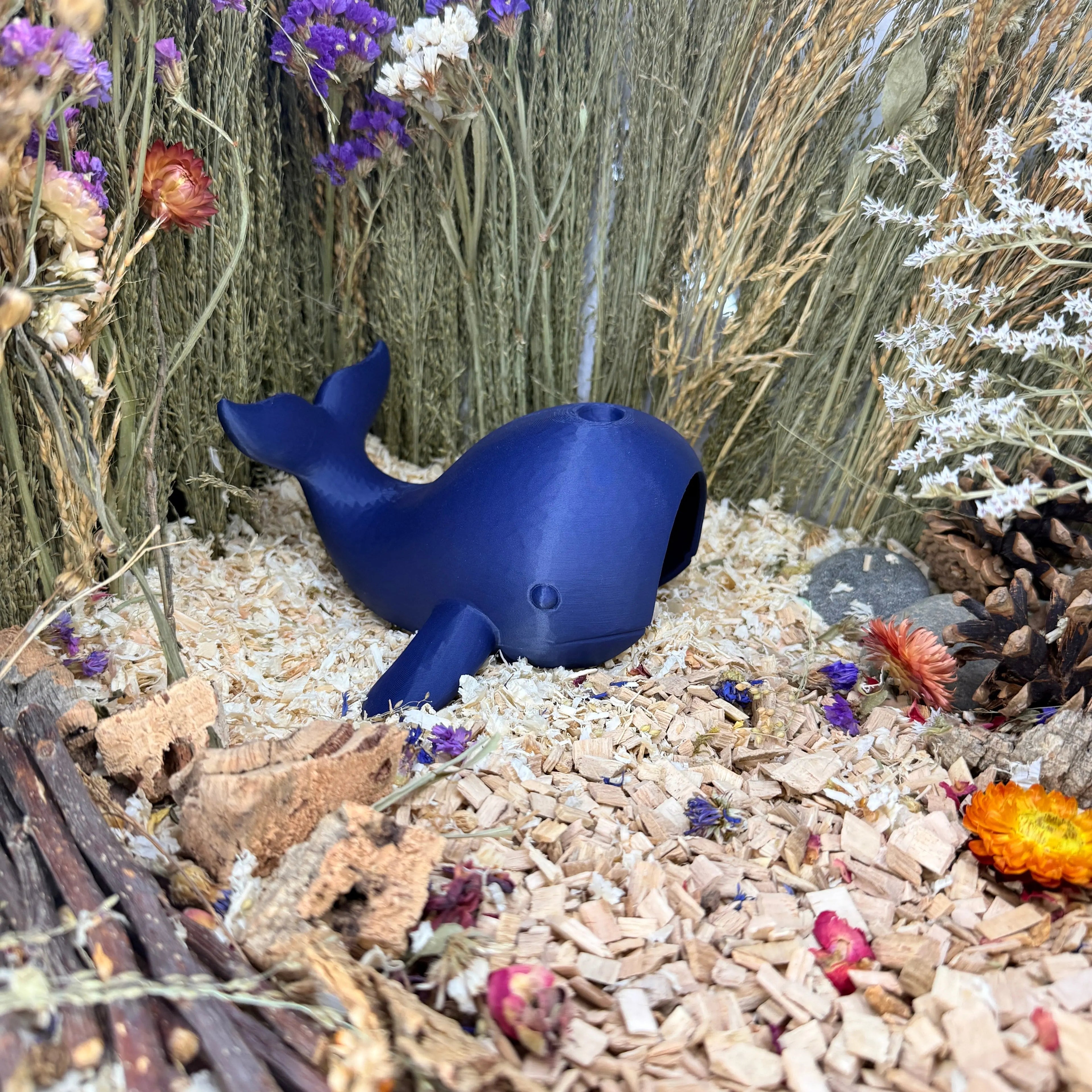 Small Pet Hide Whale Hide RoseLark Pet Products