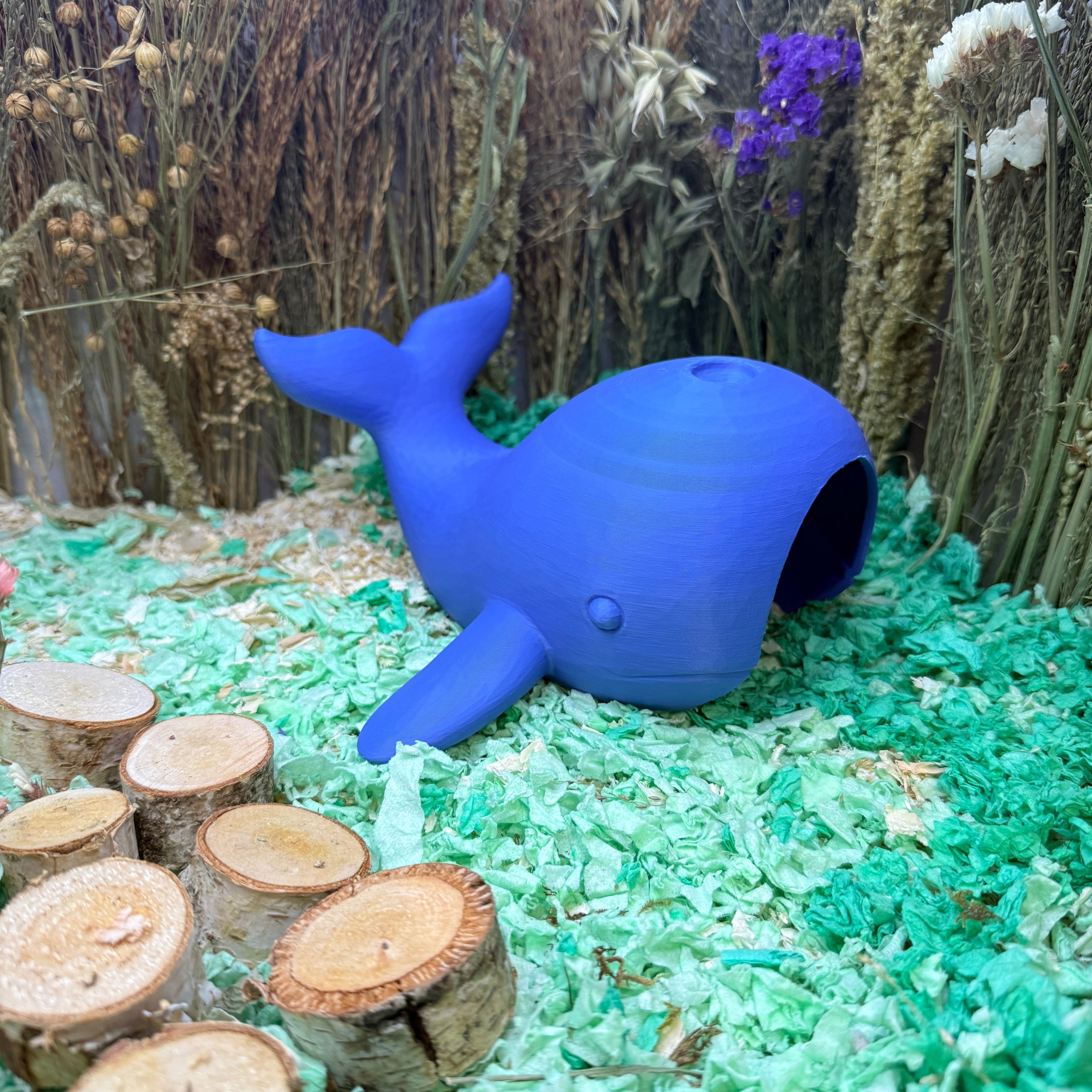 Small Pet Hide Whale Hide RoseLark Pet Products