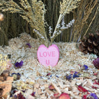 Spray Holder Hand - Painted Heart Spray Holder RoseLark Pet Products