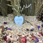 Spray Holder Hand - Painted Heart Spray Holder RoseLark Pet Products