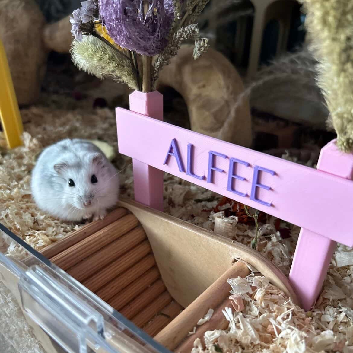Spray Holder Personalised Hamster Spray Holder | RoseLark