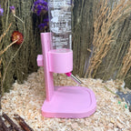 Water Bottle Holder Adjustable Height Free Standing Pet Water Bottle Holder RoseLark Pet Products
